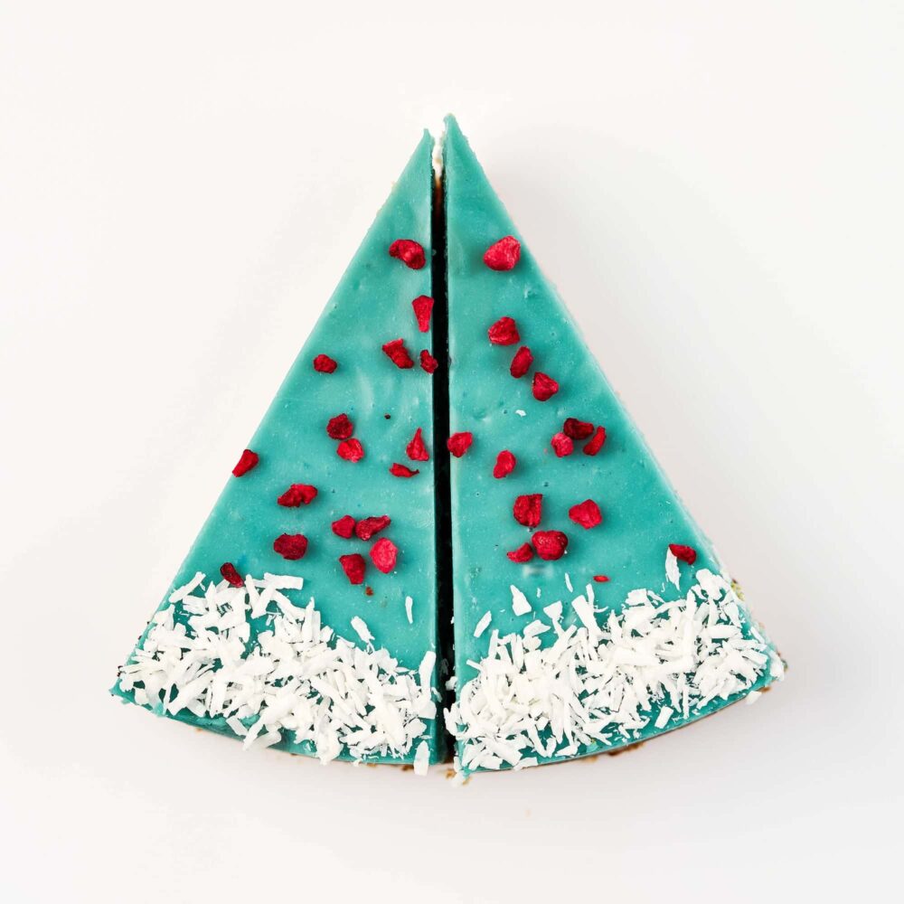 Lemon-Spirulina Cake - Vegan, Gluten-Free, Refined Sugar Free Cake Dubai - Order the healthiest Birthday Cake online